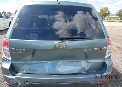 2010 Subaru Forester 2.5X from USA, damaged, VIN JF2SH6AC5AH718080